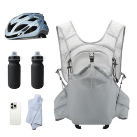 Hydration Vest | Running Hydration Vest Backpack,Lightweight Biking Day Pack Sport Bags for Outdoor Raves Running Mountain Jogging Festival Camping Trekking