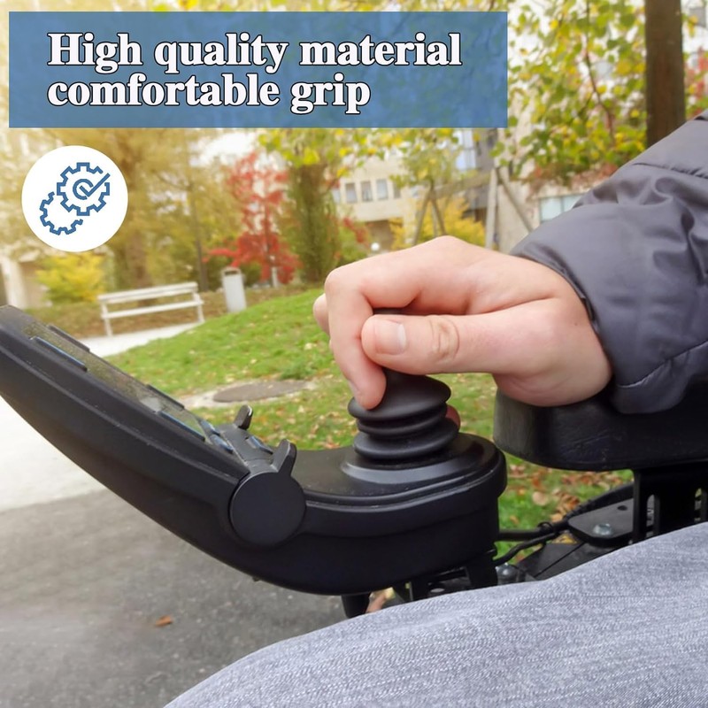 Wheelchair Joystick Button Cap Joystick Controller Knob, 1Set Joystick Controller