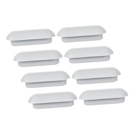 Operitacx 8pcs Toilet Seat Buffers with Slip Design Easy Installation Toilet Seat Spacers for Bidet Compatibility Durable for Stable and Stylish Bathroom Use
