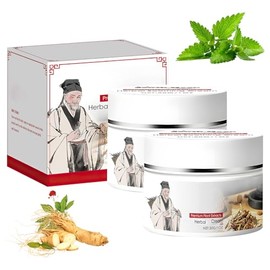 2 piezas de crema herbaria para el cuidado del cuerpo - Alivia la piel seca y apretada, suavizando la piel                                            