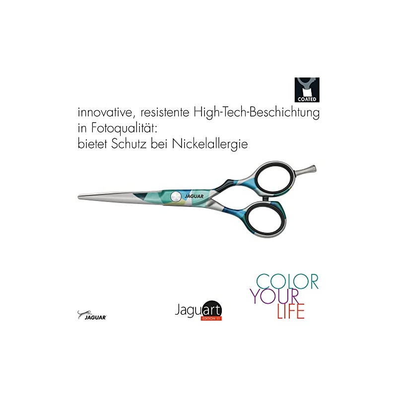 JAGUAR JaguART IN MOTION 5.5 Inch Hairdressing Scissors Offset Design