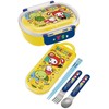 Skater TACC2AG-A Trio Set, Chopsticks, Spoon and Fork, Maizen Sisters,