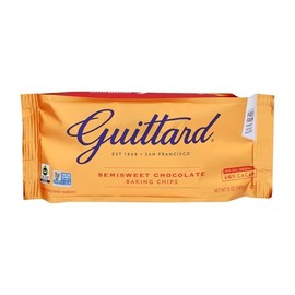 Guittard Baking Chips, Semi Sweet Chocolate, 12 oz