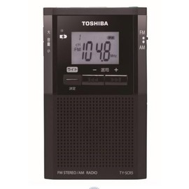 AMZTOP TY-SCR5-K (Black) Pocket Radio with LED Light