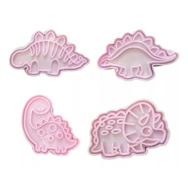24x7 Molde Cortador De Galleta Dinosaurio Decoración Reposteria
