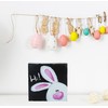 HRENCY Easter Wood Box Sign Decor Rustic Farmhouse Easter Bunny