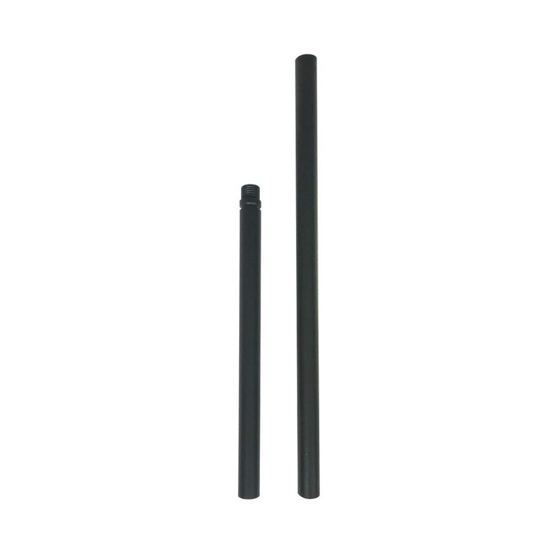 KCO Lighting M14 Threaded Extension Rod 7.89“ and 11.8" Black