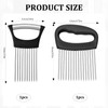2pcs Onion Slicer, Onion Holder For丨Vegetable Slicer Holder, with 16