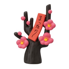 Decore Corporation ZFK-62003K Pink Puffer Plum Approx. W 2.0 x D 2.8 x H 1.0 inches (5.2 x 7.2 x 2.6 cm)