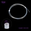 DMiotech 1 Pack PTFE Tubing Hose Pipe Insulating Tube, 4mmx5mmx
