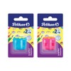 Pelikan flower double pencil sharpener, 1 pcs.