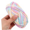 DOITOOL 2pcs Cotton Yarn for Knitting and Crocheting Soft and