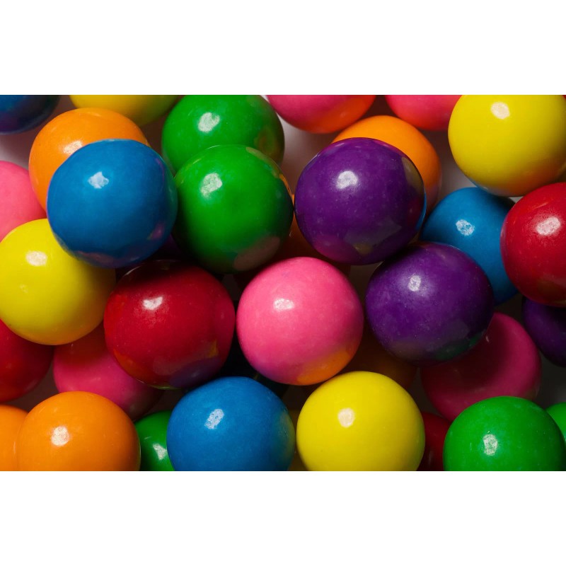 Dubble Bubble Large Dubble Bubble Gum Balls 1" Around .25
