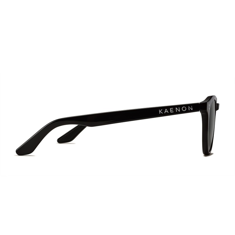 Kaenon Pacifica Polarized Sunglasses (Gloss Black, Grey 12%)