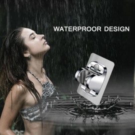 NoBrand Wall Mount Adhesive Adjustable Handheld Shower Holder No Drilling Shower Head Br