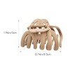 Pack of 4 Large Hair Clips, Octopus Clip, Spider Hair