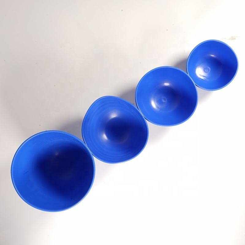 VIBURISH Lab Flexible Alginate Rubber Mixing Bowls Small/Medium/Large/Extra Large for