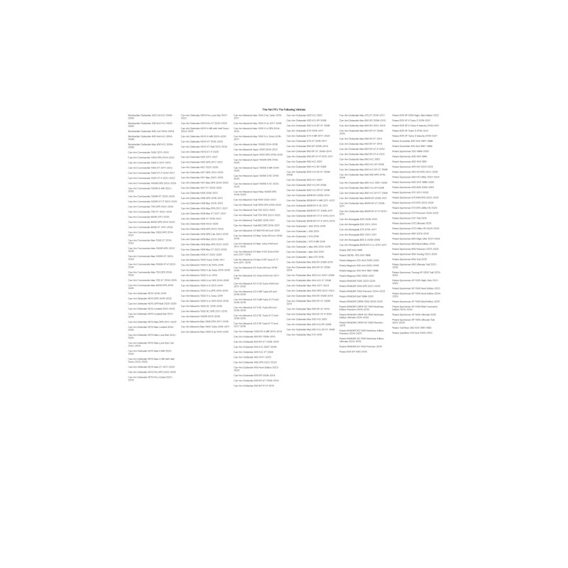 Tusk U-Joint Kit Rear Drive Line Rear U-Joint For Polaris