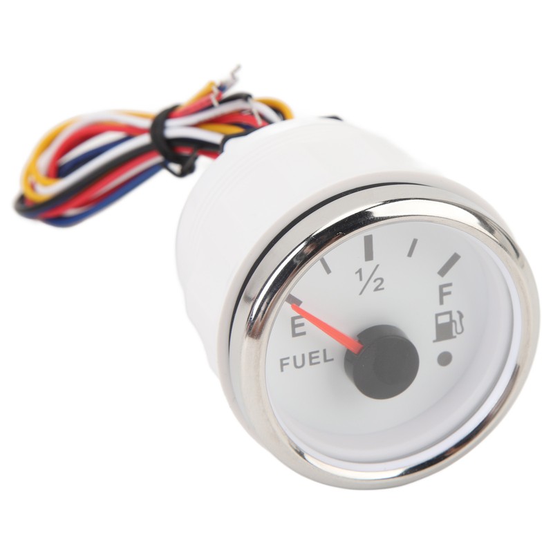 2in Fuel Level Gauge Colorful Backlight Fuel Level Meter for