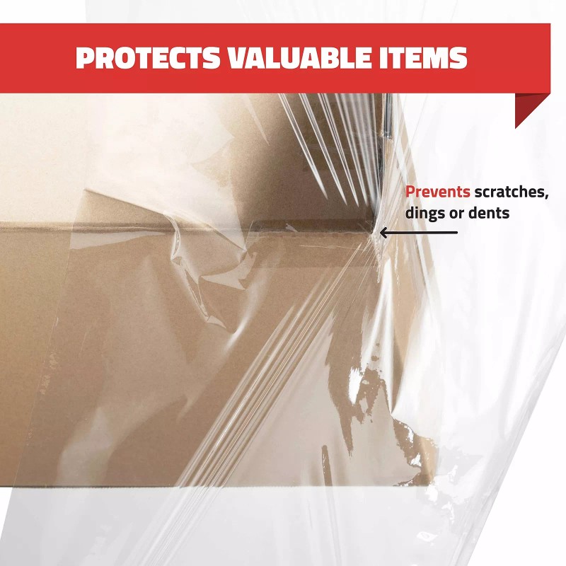 Simply Cool Stretch Wrap with Handle Industrial Strength 4 Pack