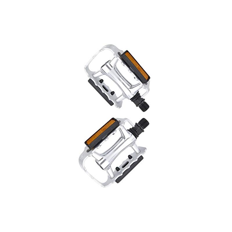 Wellgo M21-9/16'' ATB Alloy Pedal - Silver