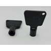 UKDD® 2 Brass Radiator Key 2 Gas Meter Box Key