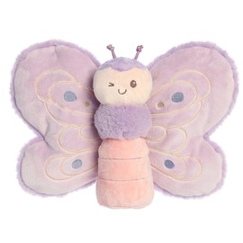 Aurora® Playful Flutterflies™ Flutterfly™ Baby Stuffed Animal - Soft & Cuddly Toy - Imaginative Play - Purple 12.5 Inches