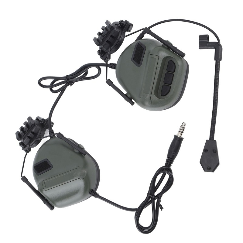 Shooting Headset Shooting Earmuffs Ear Hearing Protection Headphones Sound Amplification