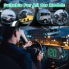 GPS Digital Speedometer, HUD GPS Digital Speed Meter, MPH Speedo,