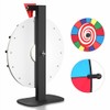 12 Inch Prize Wheel, 14 Slots Spinning Wheel for Prizes,