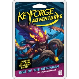 Ghost Galaxy Keyforge Adventures Rise of The Keyraken Card Game | Strategy with Solo & Cooperative Mode for Ages 14+ 1-3 Players Average Playtime 45-90 Minutes Made by Ghost Galaxy, Multicolor (KFA01)
