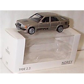Norev 1984 M'ERCEDES BEN'Z 190E 2.3 Senna No11 Gold Vehicle 1:43 scale diecast model