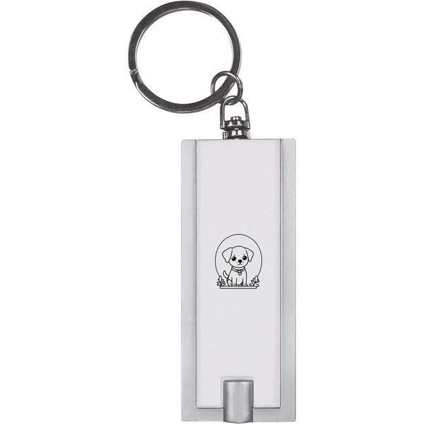Azeeda 'Cute Puppy' Keyring LED Torch (KT00039401)