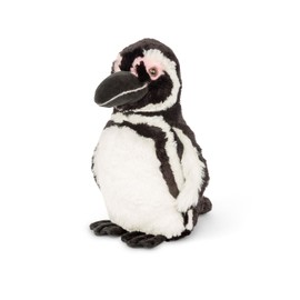Fahlo Penguin Tracking Plush | Includes 12" Plush, Interactive 3D Tracking Map, and Wildlife Conservation Support | Eco-Friendly & Safe for All Ages | (Penguin)