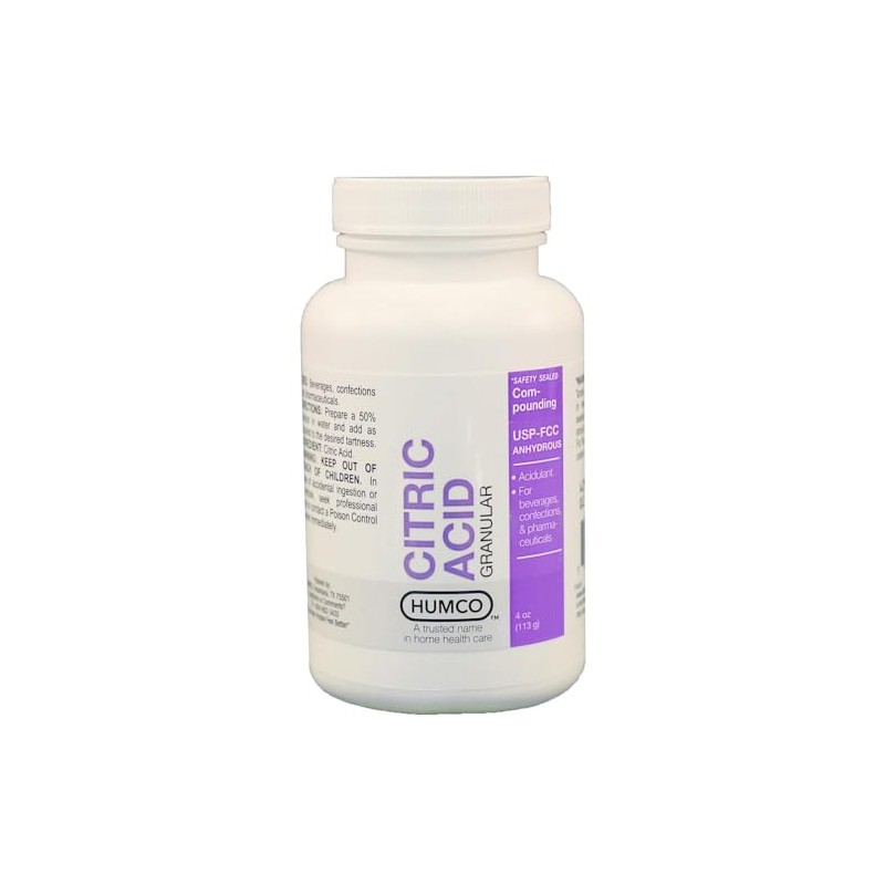 Humco Citric Acid Compounding Agent- 4oz