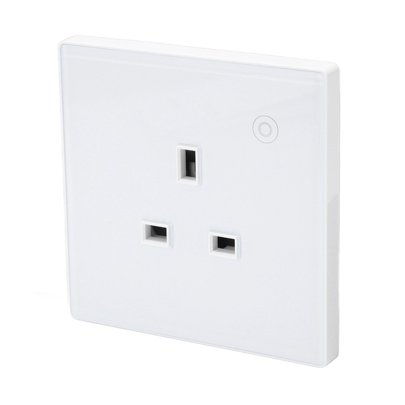 Smart Socket Wall Mounted ABS Timing Panel Wireless Remote Controllable