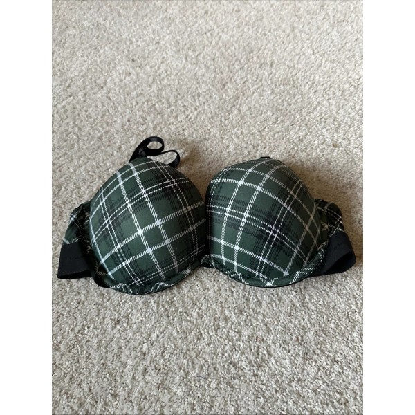 Victoria's Secret PINK Victoria’s Secret Green Plaid Wear Everywhere Super