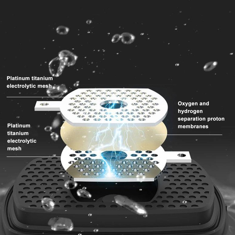 Hydrogen Water Cup, Portable Water Ionizer Generator, 1500 to 3000ppb