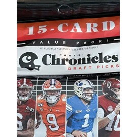 2021 Panini Chronicles Draft Picks Football Cello Value Fat Pack Sealed