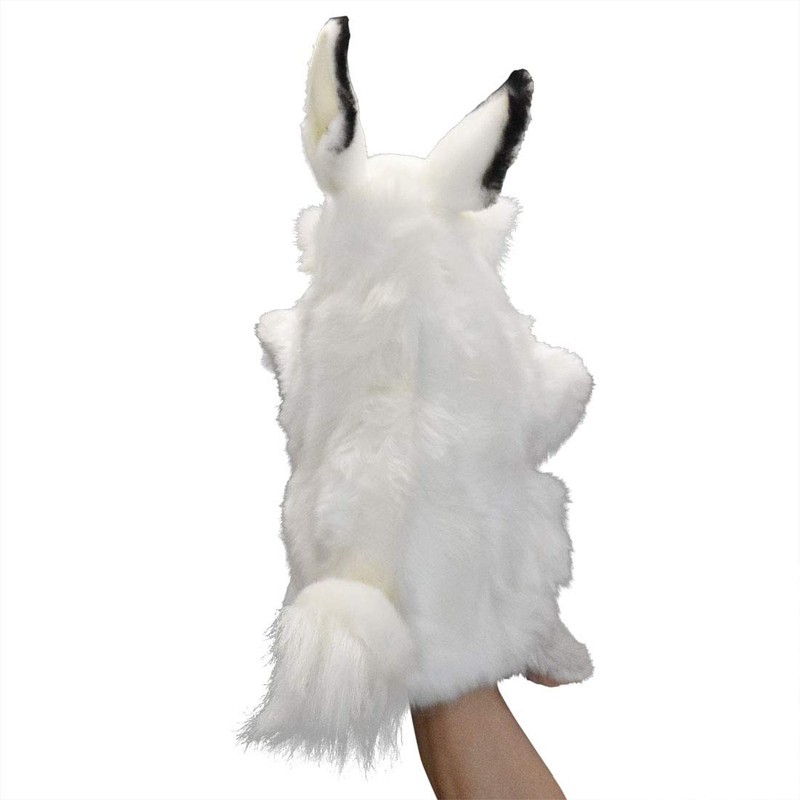BH7156 HANSA シロウサギ ハンドパペット