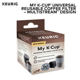 Keurig My K-Cup Reusable Filter MultiStream Technology - Gray (Packaging May Vary)