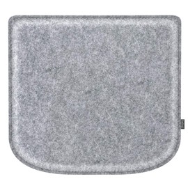 Feltd. Eco Felt Cushion Suitable for Marcel Breuer Thonet Model S32/S64-29 Colours Optional Including Non-Slip and Padded (Mottled Grey)