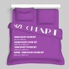 Sapphire Collection Plain Duvet Cover With Pillow Case Non Iron