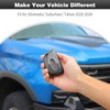 CheroCar for Silverado Key Fob Cover, Key Fob Case Shell