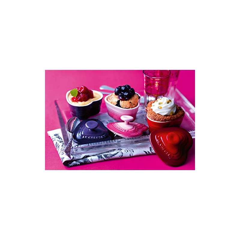 Le Creuset 910031-00 Lambcan Damour with Lid, Cherry Red