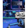 THEARK Gaming Monitor Stand with RGB LED Lights – Adjustable