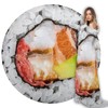 Abaysto Sushi Flannel Fleece Blanket, Sushi Roll Wrap Round Throw