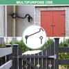 M METERXITY 5-Pack Hook and Eye Latch for Door 3