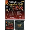Wilcor Campfire Tri-Pod Grill (Adjustable Height & Quick Setup)