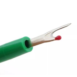 TIKA 4 Stitch Ripper Set - Seam Cutter Remover w Plastic Handle for Sewing & Craft S